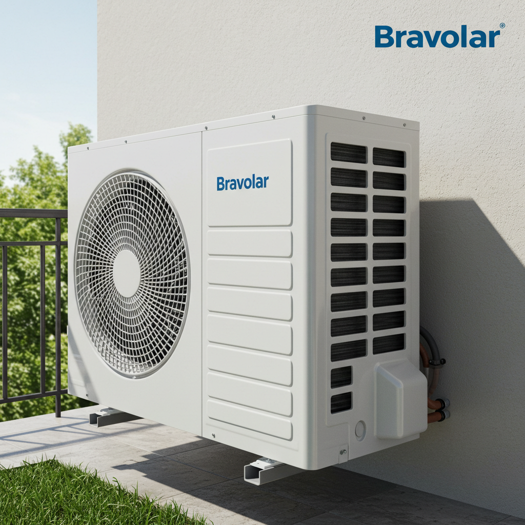 Ar-Condicionado Split Inverter Bravolar 9000 BTUs – Kit Completo com Unidade Interna + Condensadora