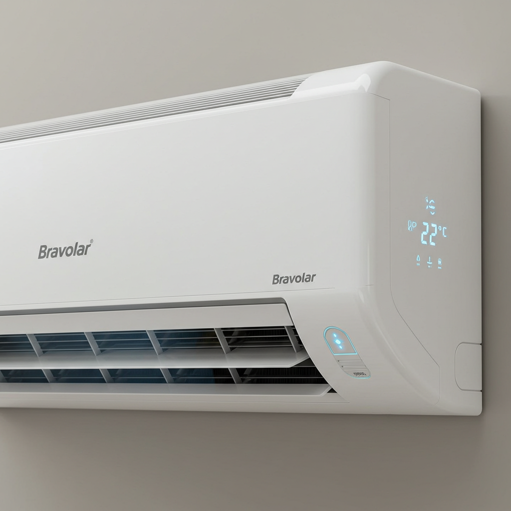 Ar-Condicionado Split Inverter Bravolar 9000 BTUs – Kit Completo com Unidade Interna + Condensadora